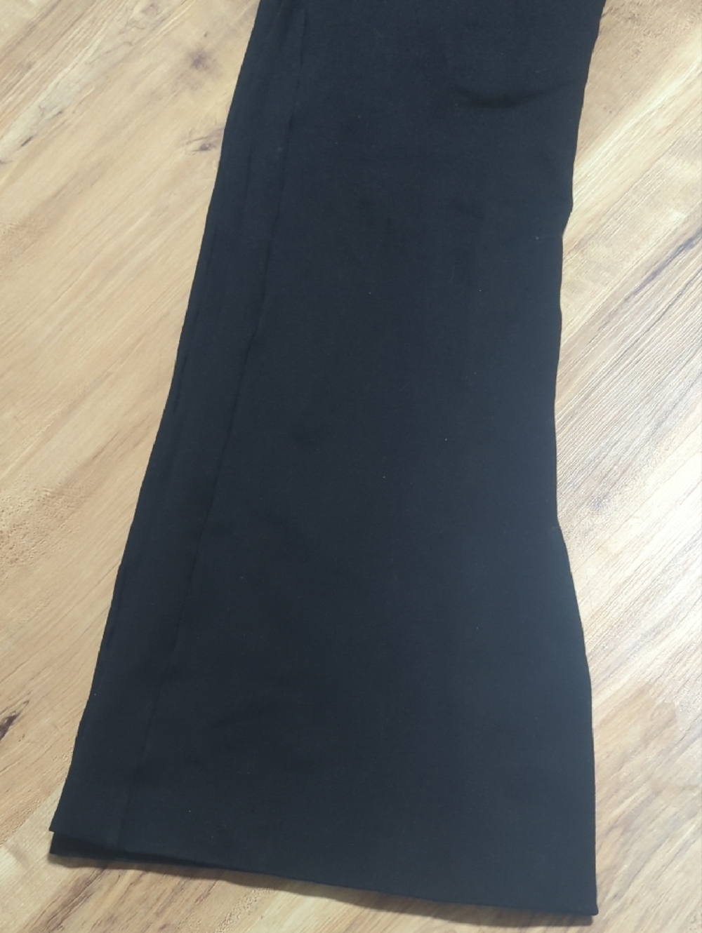 SPANX The Perfect Wide Leg Black Pants - Picture 6 of 8